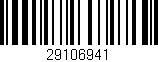 Código de barras (EAN, GTIN, SKU, ISBN): '29106941'