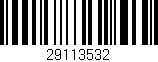 Código de barras (EAN, GTIN, SKU, ISBN): '29113532'