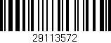 Código de barras (EAN, GTIN, SKU, ISBN): '29113572'