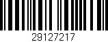 Código de barras (EAN, GTIN, SKU, ISBN): '29127217'