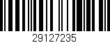 Código de barras (EAN, GTIN, SKU, ISBN): '29127235'