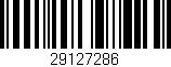 Código de barras (EAN, GTIN, SKU, ISBN): '29127286'