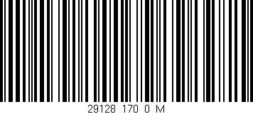 Código de barras (EAN, GTIN, SKU, ISBN): '29128_170_0_M'
