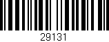 Código de barras (EAN, GTIN, SKU, ISBN): '29131'