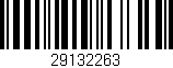 Código de barras (EAN, GTIN, SKU, ISBN): '29132263'