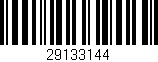 Código de barras (EAN, GTIN, SKU, ISBN): '29133144'