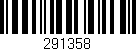 Código de barras (EAN, GTIN, SKU, ISBN): '291358'