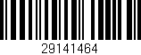 Código de barras (EAN, GTIN, SKU, ISBN): '29141464'