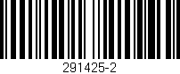 Código de barras (EAN, GTIN, SKU, ISBN): '291425-2'