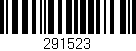 Código de barras (EAN, GTIN, SKU, ISBN): '291523'