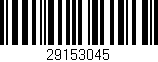 Código de barras (EAN, GTIN, SKU, ISBN): '29153045'