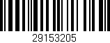Código de barras (EAN, GTIN, SKU, ISBN): '29153205'