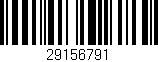 Código de barras (EAN, GTIN, SKU, ISBN): '29156791'