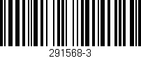 Código de barras (EAN, GTIN, SKU, ISBN): '291568-3'