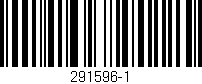 Código de barras (EAN, GTIN, SKU, ISBN): '291596-1'