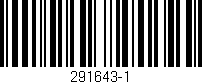 Código de barras (EAN, GTIN, SKU, ISBN): '291643-1'