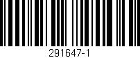 Código de barras (EAN, GTIN, SKU, ISBN): '291647-1'