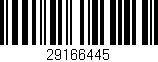 Código de barras (EAN, GTIN, SKU, ISBN): '29166445'