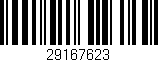 Código de barras (EAN, GTIN, SKU, ISBN): '29167623'