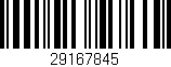Código de barras (EAN, GTIN, SKU, ISBN): '29167845'