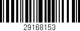 Código de barras (EAN, GTIN, SKU, ISBN): '29168153'