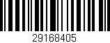 Código de barras (EAN, GTIN, SKU, ISBN): '29168405'