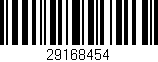 Código de barras (EAN, GTIN, SKU, ISBN): '29168454'