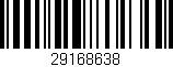 Código de barras (EAN, GTIN, SKU, ISBN): '29168638'