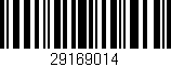 Código de barras (EAN, GTIN, SKU, ISBN): '29169014'