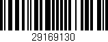 Código de barras (EAN, GTIN, SKU, ISBN): '29169130'