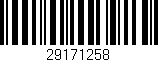 Código de barras (EAN, GTIN, SKU, ISBN): '29171258'