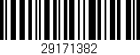 Código de barras (EAN, GTIN, SKU, ISBN): '29171382'
