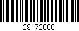 Código de barras (EAN, GTIN, SKU, ISBN): '29172000'