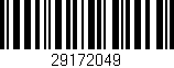 Código de barras (EAN, GTIN, SKU, ISBN): '29172049'