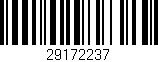 Código de barras (EAN, GTIN, SKU, ISBN): '29172237'