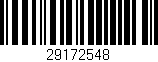 Código de barras (EAN, GTIN, SKU, ISBN): '29172548'