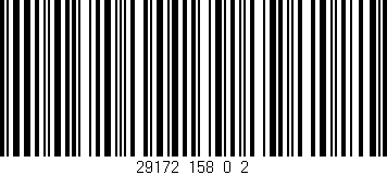 Código de barras (EAN, GTIN, SKU, ISBN): '29172_158_0_2'