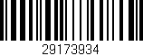 Código de barras (EAN, GTIN, SKU, ISBN): '29173934'