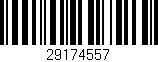 Código de barras (EAN, GTIN, SKU, ISBN): '29174557'