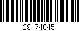 Código de barras (EAN, GTIN, SKU, ISBN): '29174845'