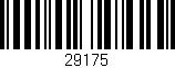 Código de barras (EAN, GTIN, SKU, ISBN): '29175'