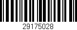 Código de barras (EAN, GTIN, SKU, ISBN): '29175028'