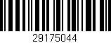 Código de barras (EAN, GTIN, SKU, ISBN): '29175044'