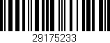 Código de barras (EAN, GTIN, SKU, ISBN): '29175233'