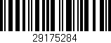 Código de barras (EAN, GTIN, SKU, ISBN): '29175284'