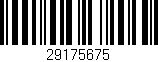Código de barras (EAN, GTIN, SKU, ISBN): '29175675'