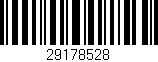 Código de barras (EAN, GTIN, SKU, ISBN): '29178528'