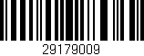 Código de barras (EAN, GTIN, SKU, ISBN): '29179009'