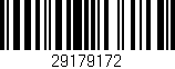 Código de barras (EAN, GTIN, SKU, ISBN): '29179172'