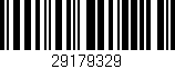 Código de barras (EAN, GTIN, SKU, ISBN): '29179329'